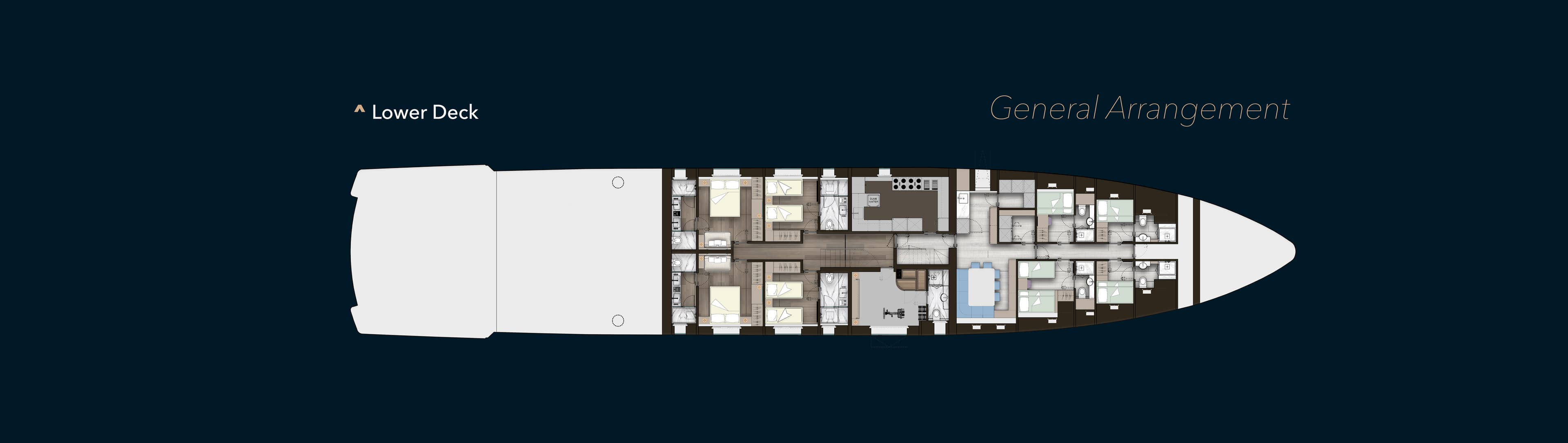 Güverte Planları — Lower Deck