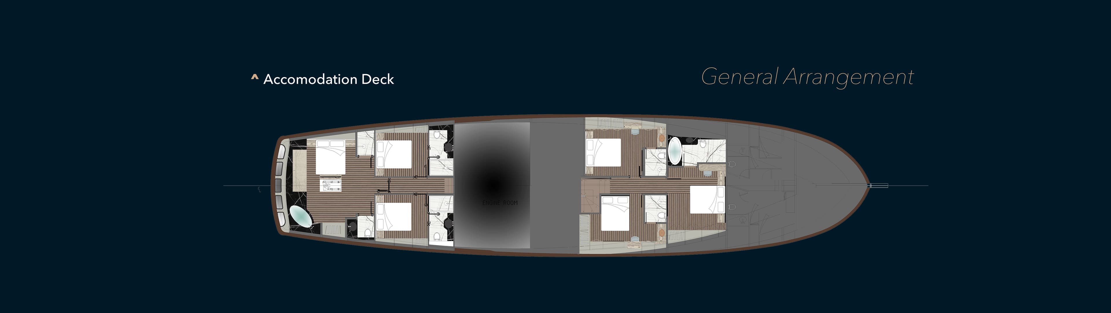 Güverte Planları — Accomodation Deck