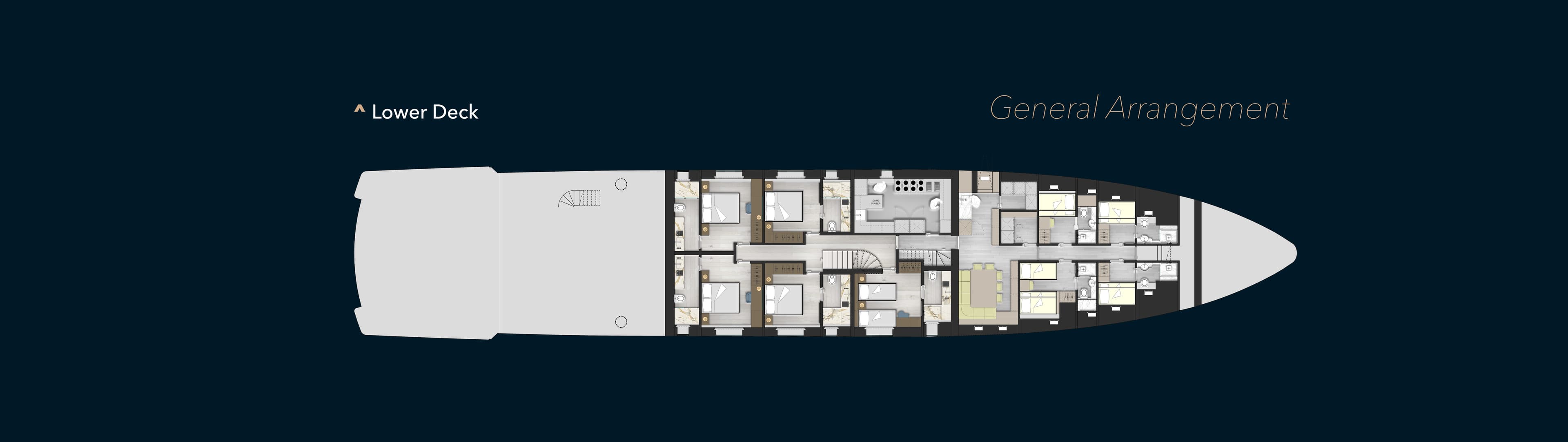 Güverte Planları — Lower Deck