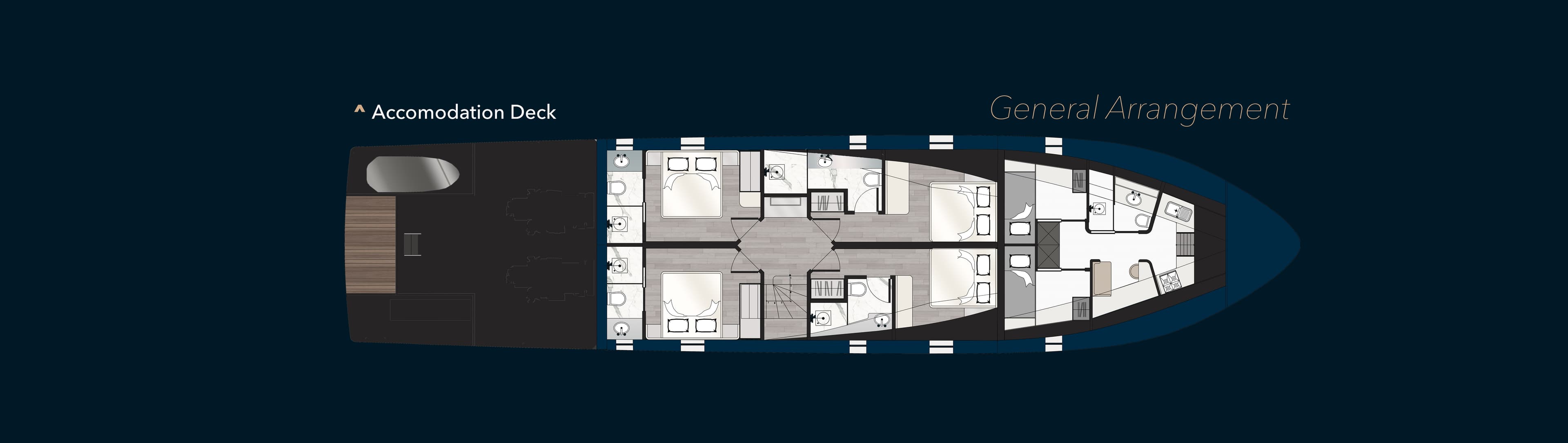 Güverte Planları — Accomodation Deck