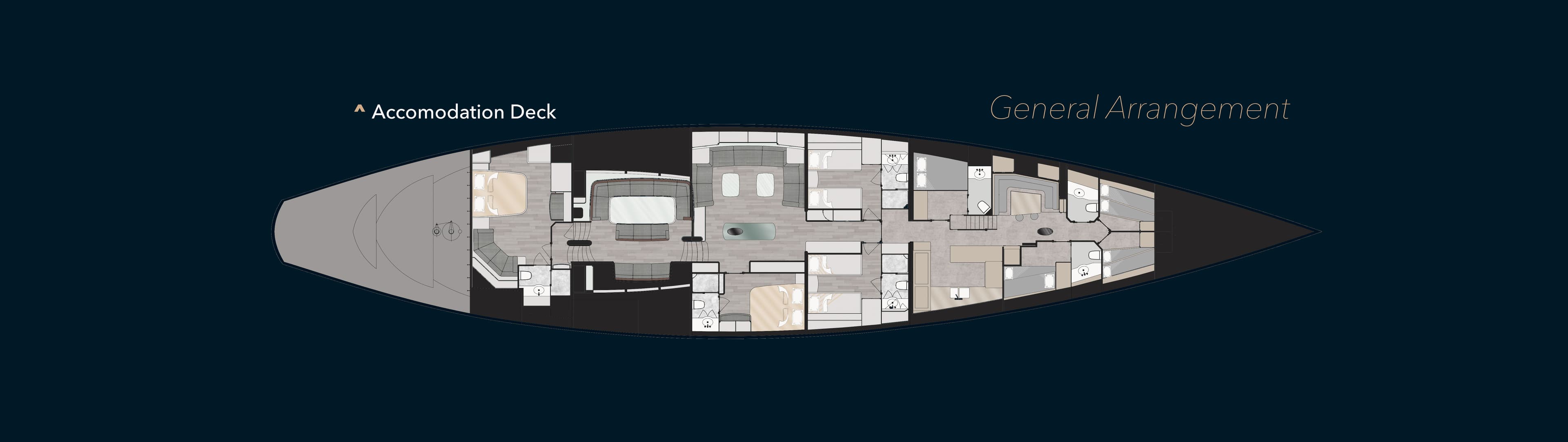 Güverte Planları — Accomodation Deck
